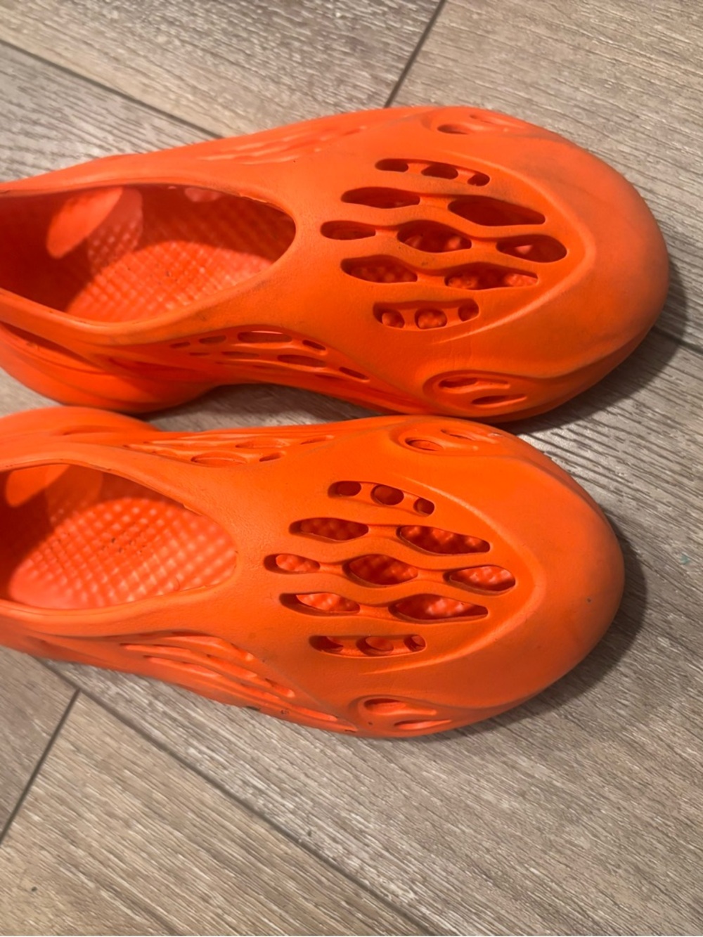 Kids Lightweight Foam Slip-On Clogs - Bright Orange